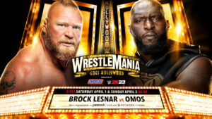 Brock Lesnar vs. Omos Made Official for WWE WrestleMania 39