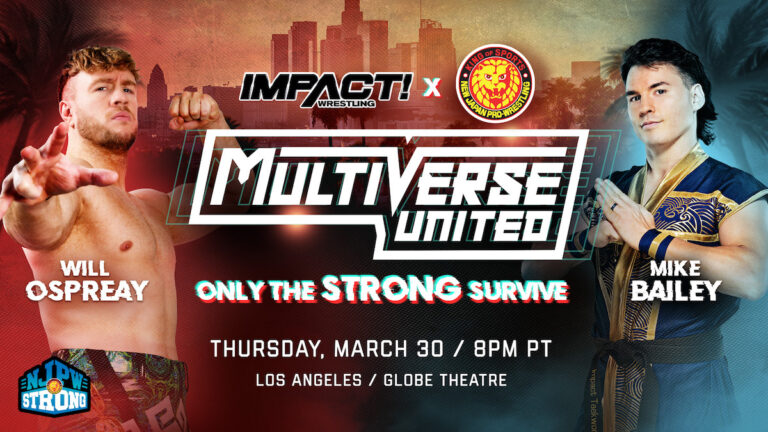 NJPW x IMPACT Multiverse Event & Matches Announced for WrestleMania weekend