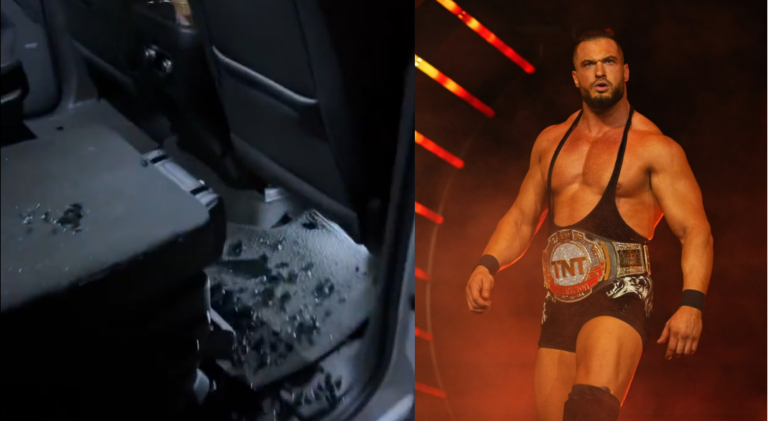 AEW TNT Champion Wardlow Robbed – Title, Gear & More Stolen