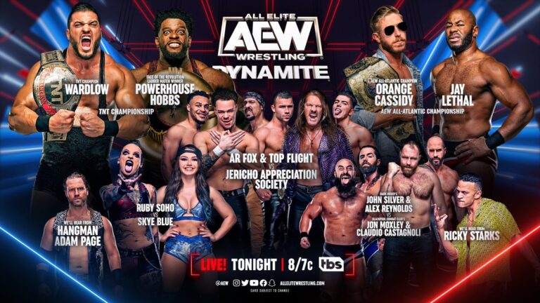 AEW Dynamite Results (3/8): Powerhouse Hobbs Becomes New TNT Champion, Major Title Gets Rebranded, More