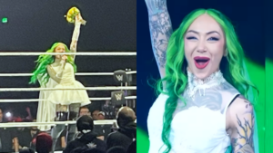 WWE’s Shotzi Wrestled In Her Wedding Dress Hours After Getting Married