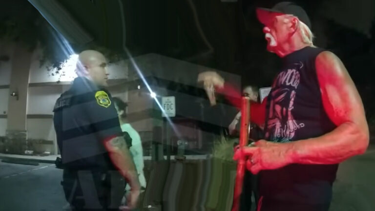 Hulk Hogan Featured In Nick Hogan’s DUI Arrest Police Footage