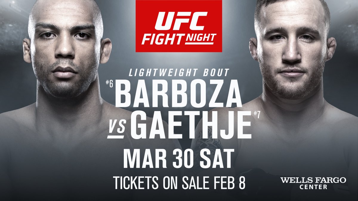 Barboza vs Gaethje