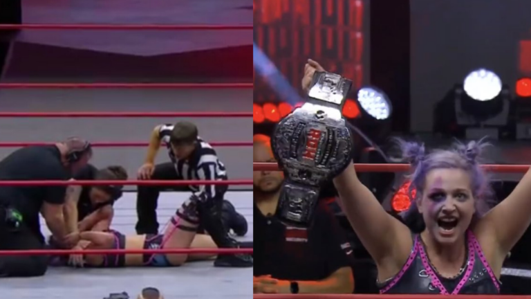 Billie Starkz Fakes Broken Neck Injury to Become First ROH Women’s World TV Champion