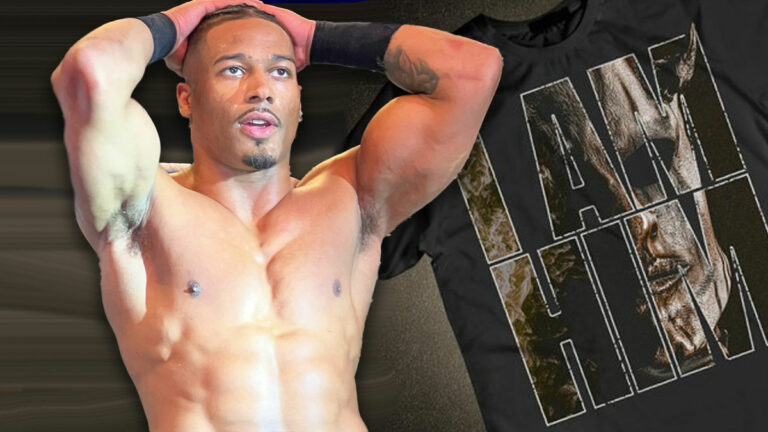 Carmelo Hayes Calls Attention To AEW Merchandise Using His WWE NXT Catchphrase