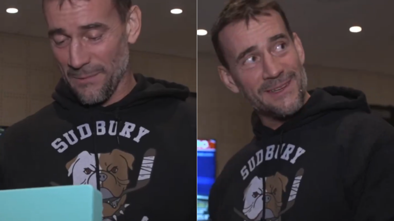 Watch: CM Punk Receives Special MSG Gift to Celebrate WWE Return Match