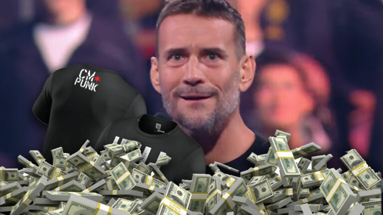 CM Punk Sells Astronomical Amount Of WWE Merchandise After His Return