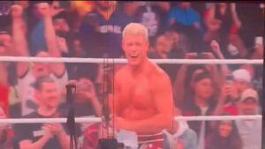 Watch: Cody Rhodes Does Gender Reveal For Fan After Raw Went Off Air