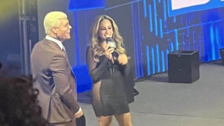 Kayla Braxton Receives Emotional Farewell After Final WWE SmackDown Appearance