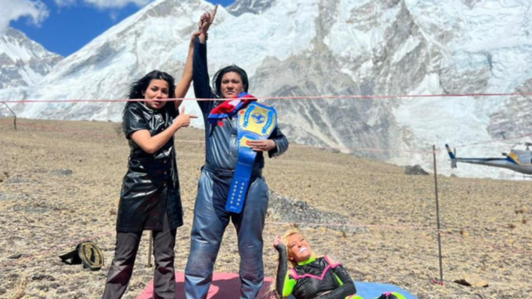 Nepal Women’s Wrestling Sets World Record For Highest Elevated Match At 18,517 Feet