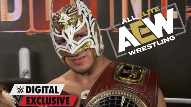 Dragon Lee Vows to Be a Fighting Champion, AEW Stars React to Title Win