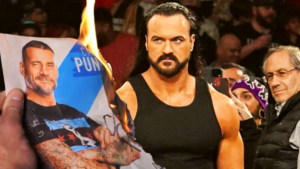 Drew McIntyre Retaliates By Torching CM Punk’s Autographed Photo