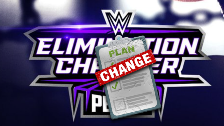 WWE Elimination Chamber Change: Original World Title Match Plan Revealed