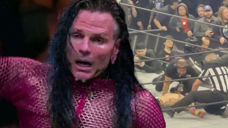 Jeff Hardy Possibly Injured After Brutal Spot During AEW Rampage Taping