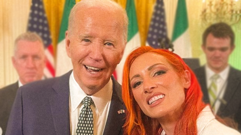 The Man Goes To Washington: Becky Lynch Represents WWE With President Joe Biden