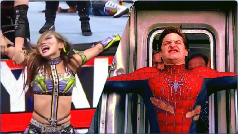 Kairi Sane’s Creative Royal Rumble Save Reminds People Of Classic Spider-Man Moment