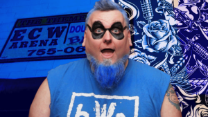 Blue Meanie Gets An ECW-Themed Tattoo