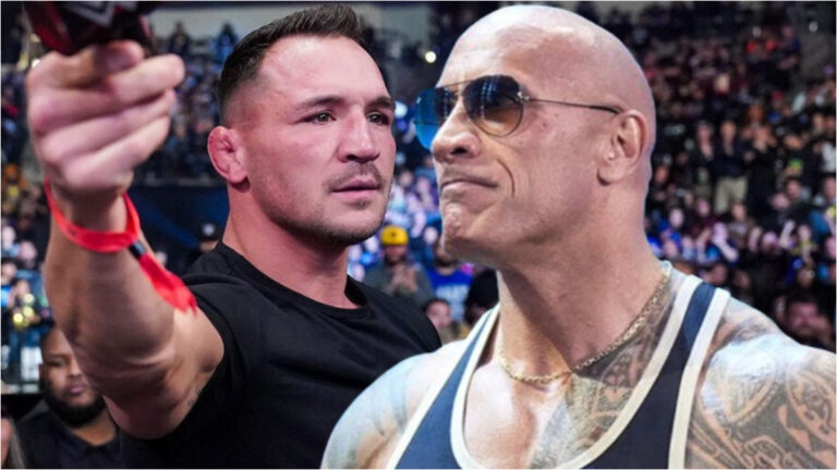 “I’ve got The Rock” – Michael Chandler Makes Unique WrestleMania 40 Prediction