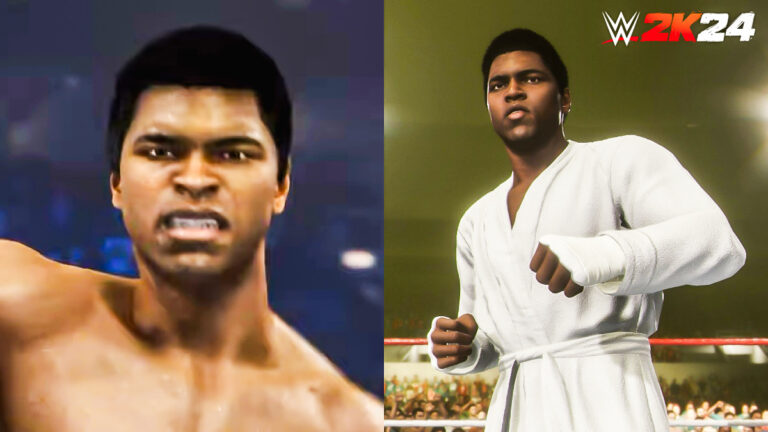 First Look at Muhammad Ali in WWE 2K24