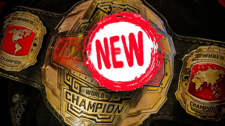 TNA Wrestling Reveals Schedule For Debuting New Title Belts