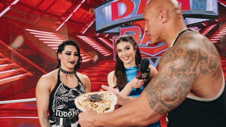 The Rock Inspires Rhea Ripley With Powerful Motivational Message