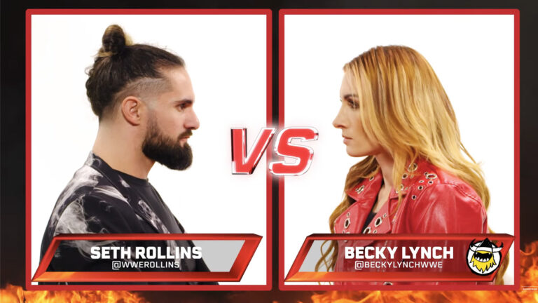 Watch Seth Rollins vs. Becky Lynch on ‘Hot Ones Versus’ – Who Can Take The Heat?