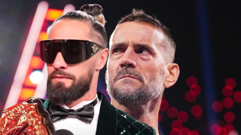 “I’ll be happy to stomp out that comeback ” – Seth Rollins Roasts CM Punk At WrestleMania 40 Kickoff Press Conference