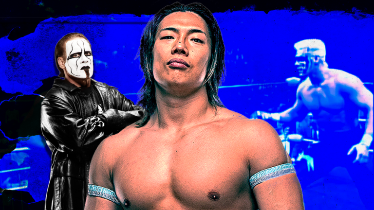 Sting Compares Konosuke Takeshita To Fellow Wrestling Legend