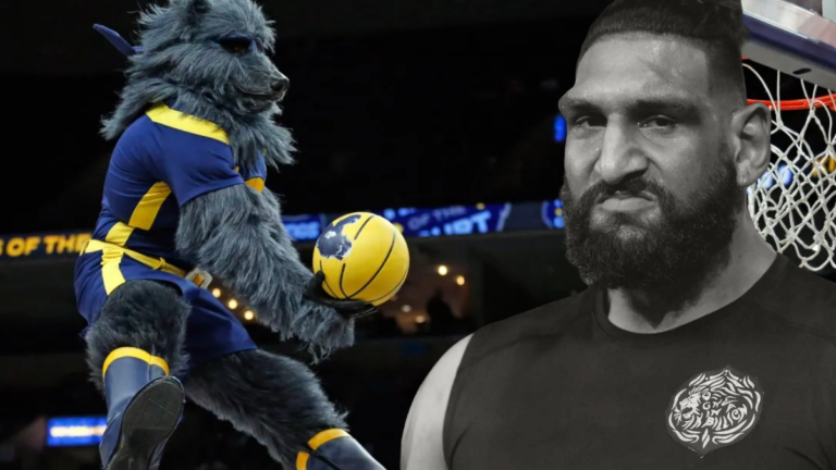 Super Grizz Beats AEW’s Satnam Singh At Memphis Grizzlies Vs. Oklahoma City Thunder