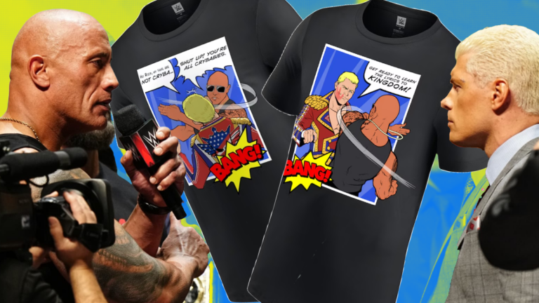 Battle of the Shirts: The Rock & Cody Rhodes Take Beef to WWE’s Merchandise Store