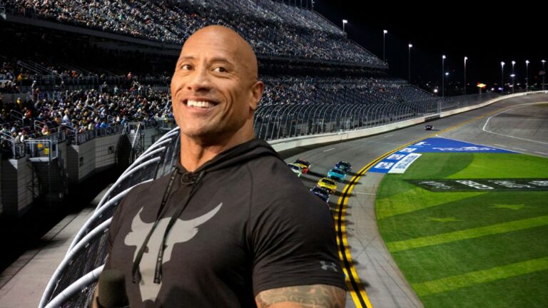 The Rock Is ‘Pumped’  To Be The Grand Marshal for NASCAR Daytona 500