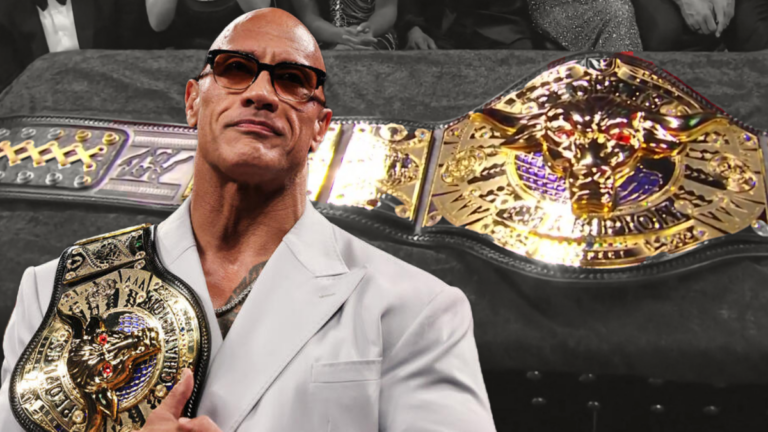 The Rock Presented With the ‘People’s Championship’ At WWE Hall of Fame Ceremony