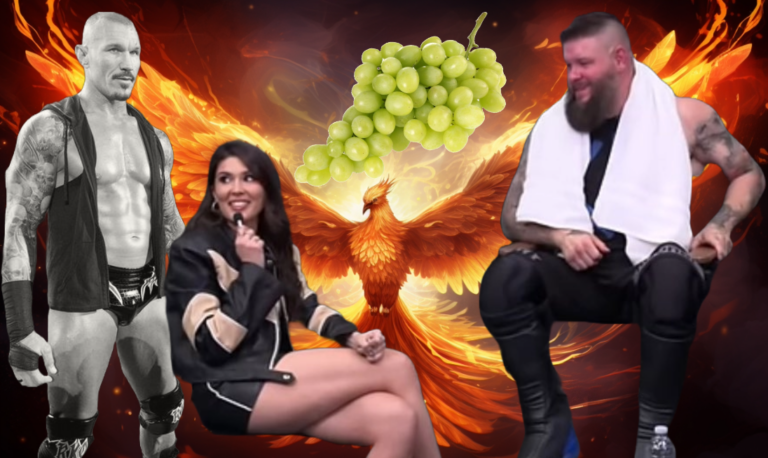 Sour Grapes, Orton Hugs & a Rising Phoenix: Cathy Kelley & Kevin Owens Have A New Show