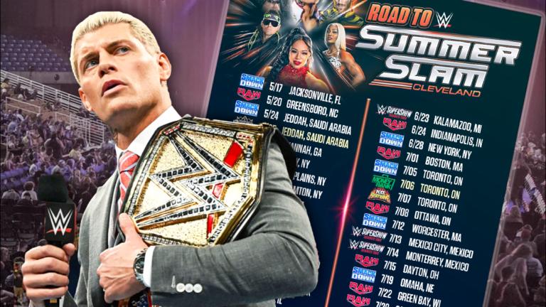 WWE Summer Tour 2024 Schedule Through SummerSlam Revealed By Cody Rhodes