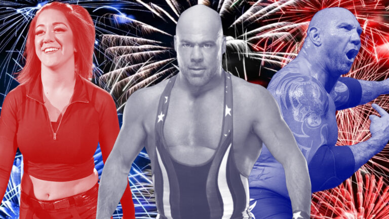 USA! Wrestling World Shares How They Celebrated on July 4