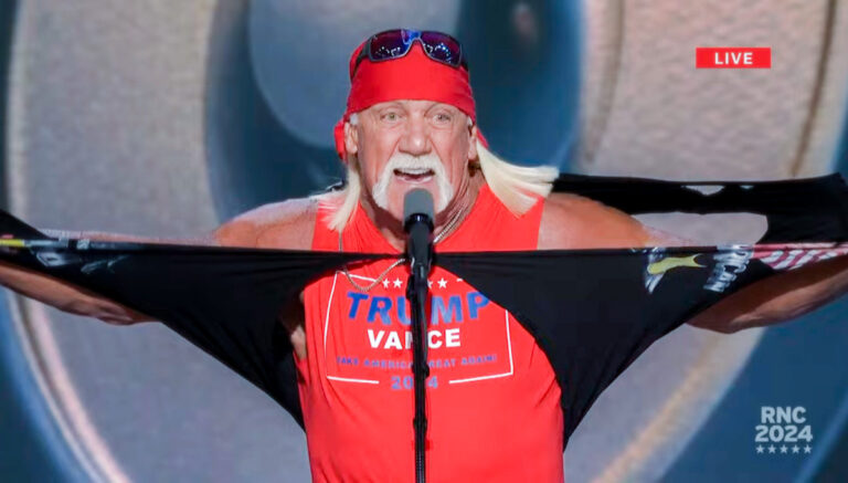 Hulk Hogan 2024 RNC Speech: “Let Trumpamania Rule Again”