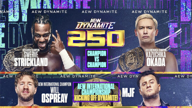 AEW Dynamite 250 Preview: Strickland vs. Okada, Ospreay vs. MJF