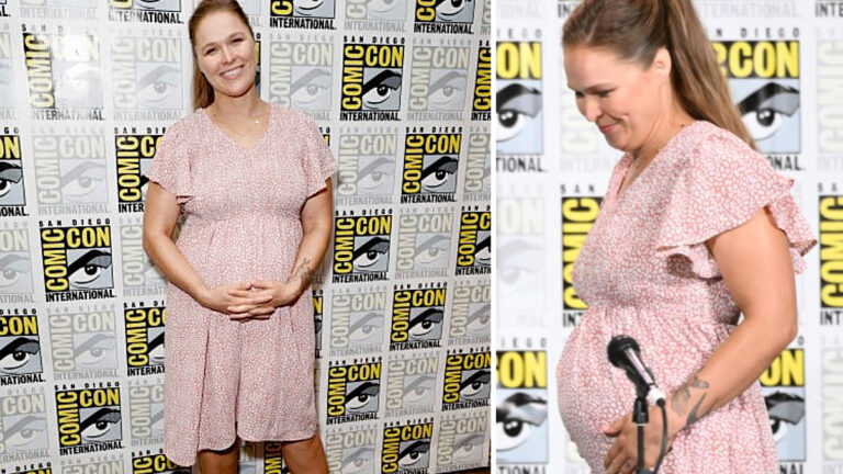 Ronda Rousey Pregnant With Second Child, Reveals Baby Bump at SDCC