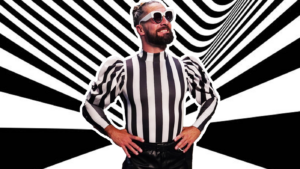 Seth Rollins Doubles Down On His Outlandish Referee Outfit on RAW