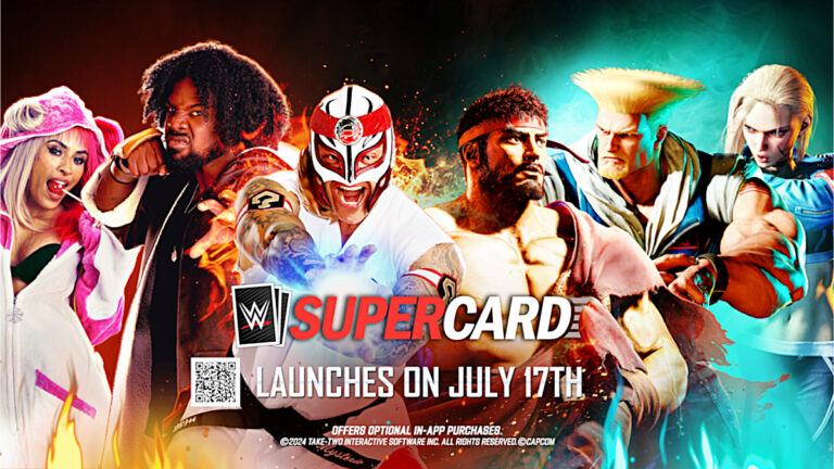 WWE & Street Fighter Teaming Up For Month-Long SuperCard Event