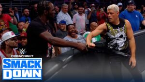 Terrence Crawford Assists Cody Rhodes At WWE SmackDown