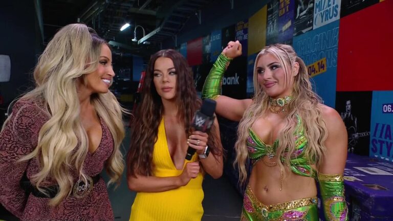 Tiffany Stratton Is Ready To Face Trish Stratus After Money In The Bank Confrontation