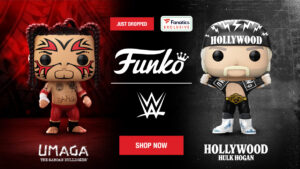 Umaga & Hollywood Hogan Funko Pop Exclusives Drop at WWE Shop