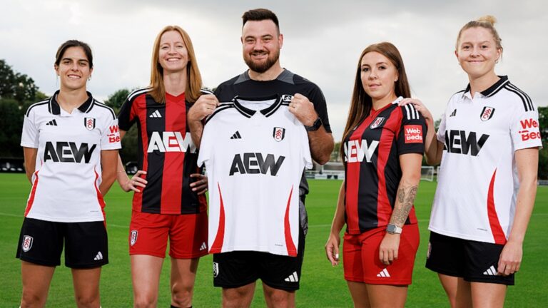 AEW Sponsoring Fulham FC Women As Front-Of-Shirt Partner in 2024/25 Season