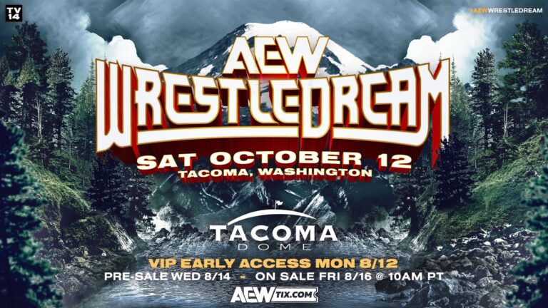 AEW WrestleDream 2024 Set for Tacoma, Washington On 10/12