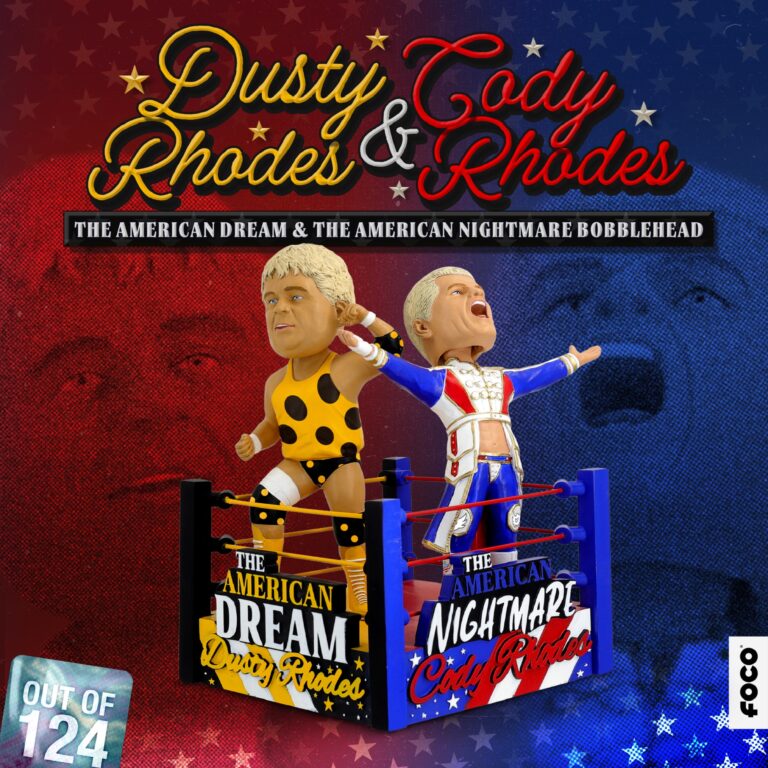 Cody and Dusty Rhodes Bobbleheads Available for Pre-Order