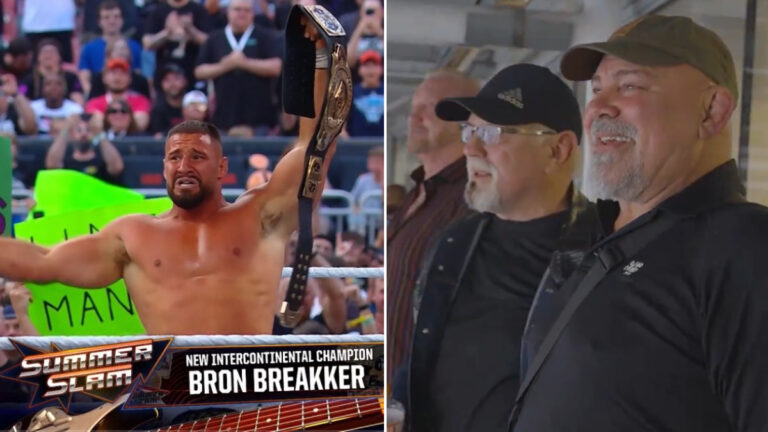 The Steiner Brothers Celebrate Bron Breakker’s Title Win At WWE SummerSlam