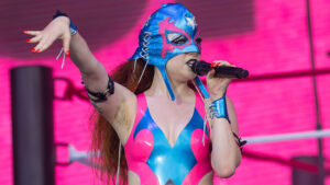 Chappell Roan Rocks Lucha Gear, Gets Challenged By Nyla Rose