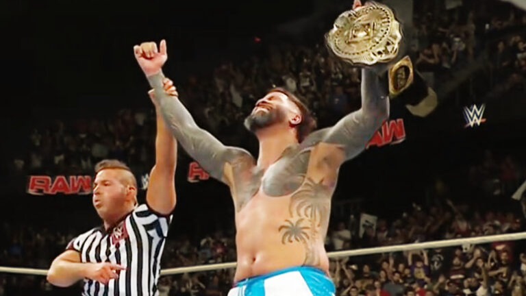 Jey Uso Wins Intercontinental Championship On (9/23) WWE Raw