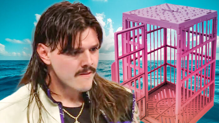 Dominik Mysterio Shark Cage
